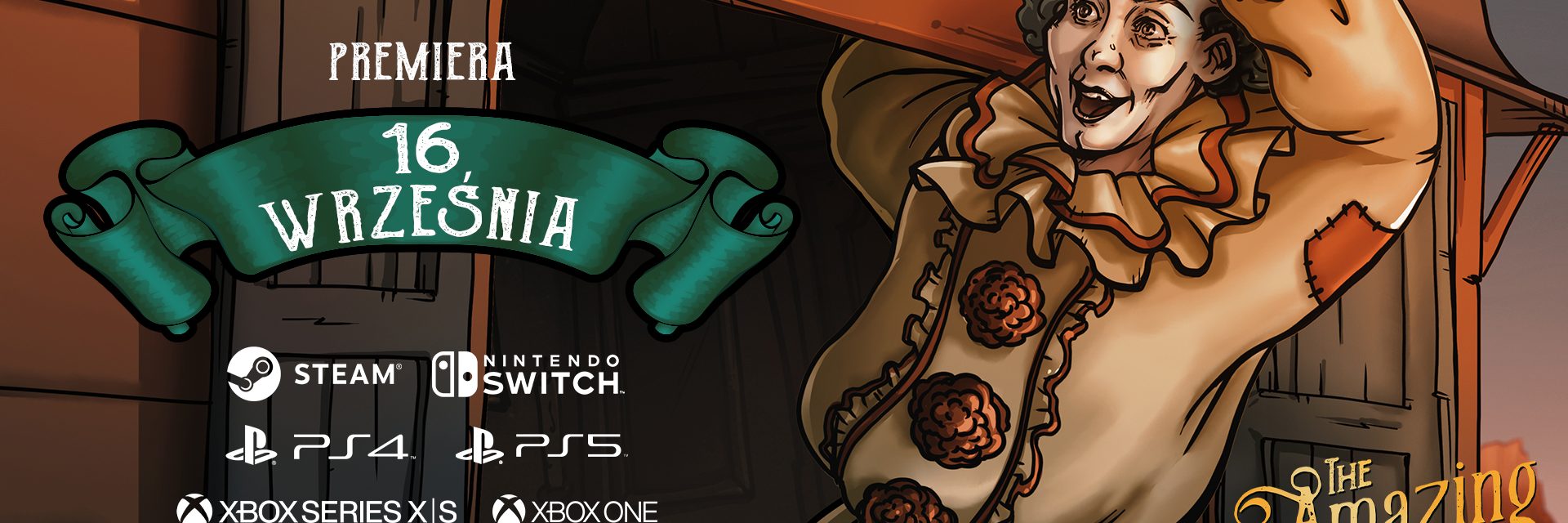 THE AMAZING AMERICAN CIRCUS Z NOWĄ DATĄ PREMIERY